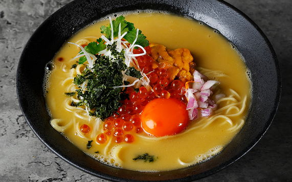 浮世離れのウニいくらラーメン