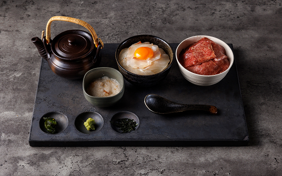 和牛×鯛 2種食べ比べ御膳