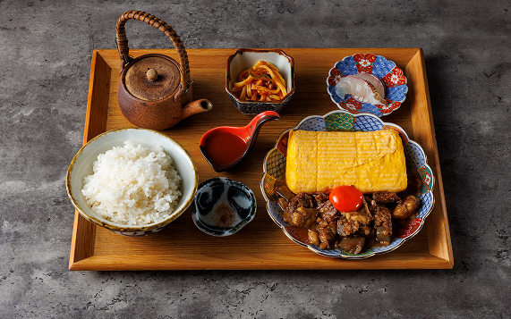 牛すじと出汁巻至福定食