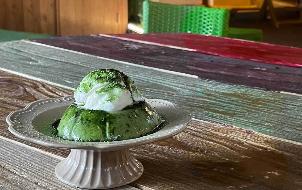 プリンプリンの抹茶プリン